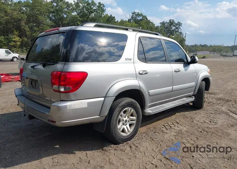 2006 Toyota Sequoia Sr5 V8 from USA, damaged, VIN 5TDBT44A26S270640